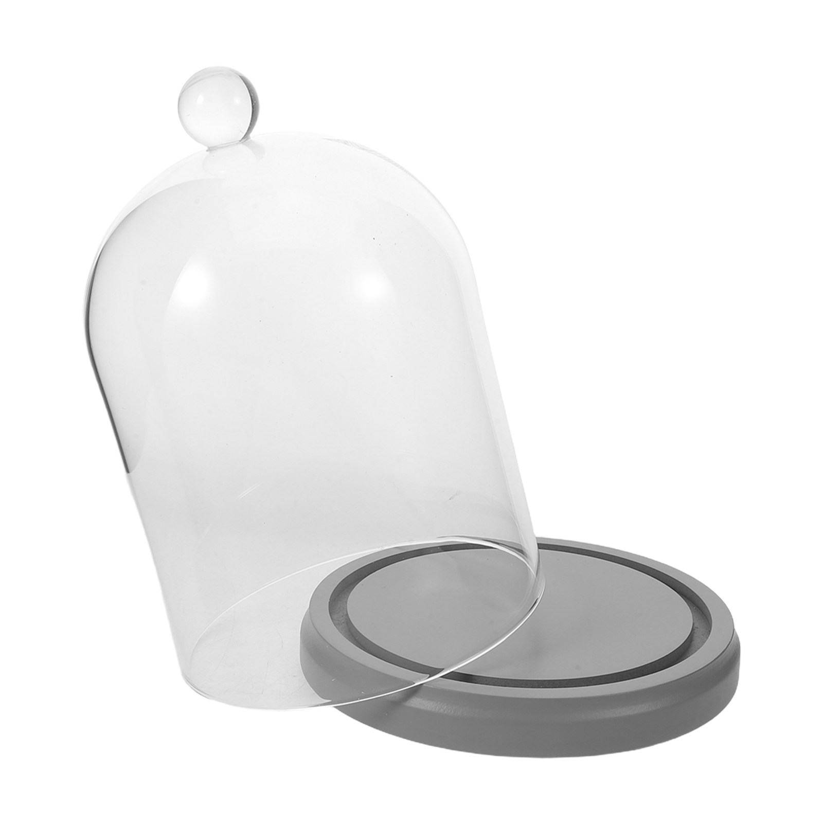 Plastic Dome Clear - Glass Dome Cloche Clear Bell Jar