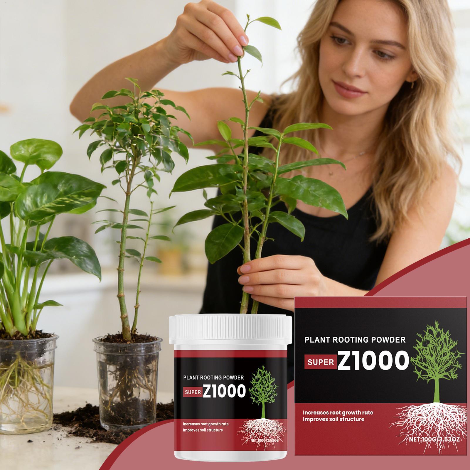 Rooting Hormone Powder - Plant rooting powder Powerful Soil Fertilizer