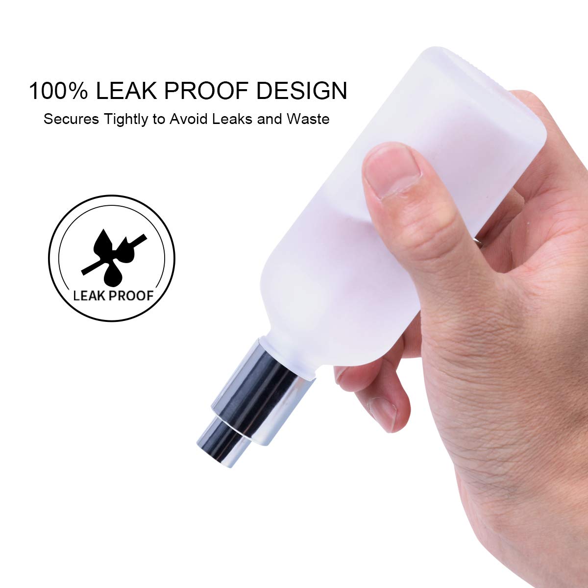 2-Pack 3.4oz Frosted Glass Spr - Misting Bottle Fine ulasan dan harga