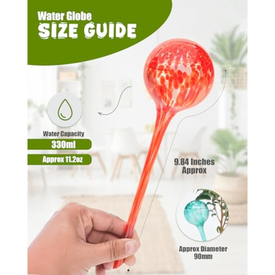 Iridescent Self Watering Globe - Self Watering Insert ulasan dan harga