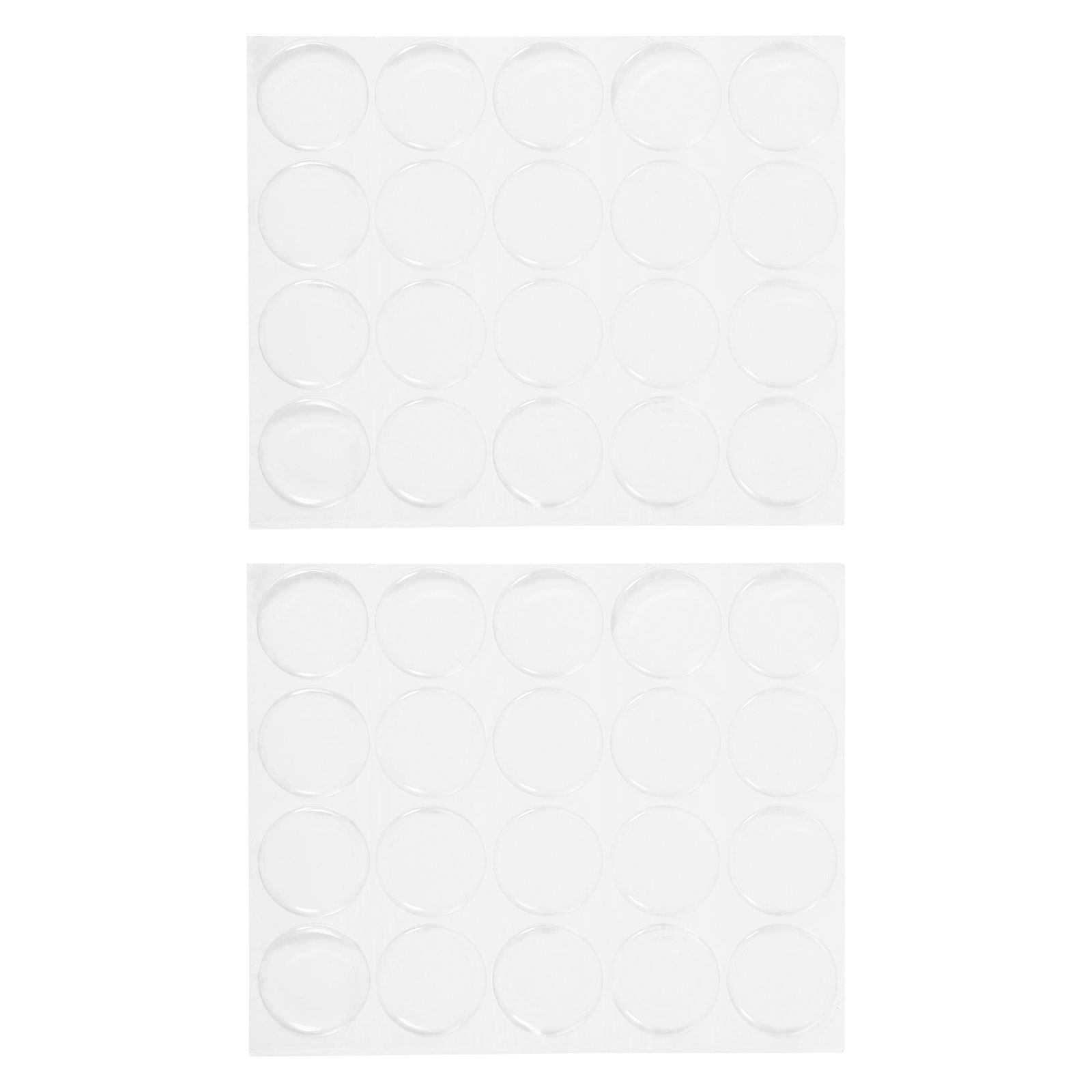 40Pcs Epoxy Dome Stickers Tran - Plastic Dome Clear ulasan dan harga