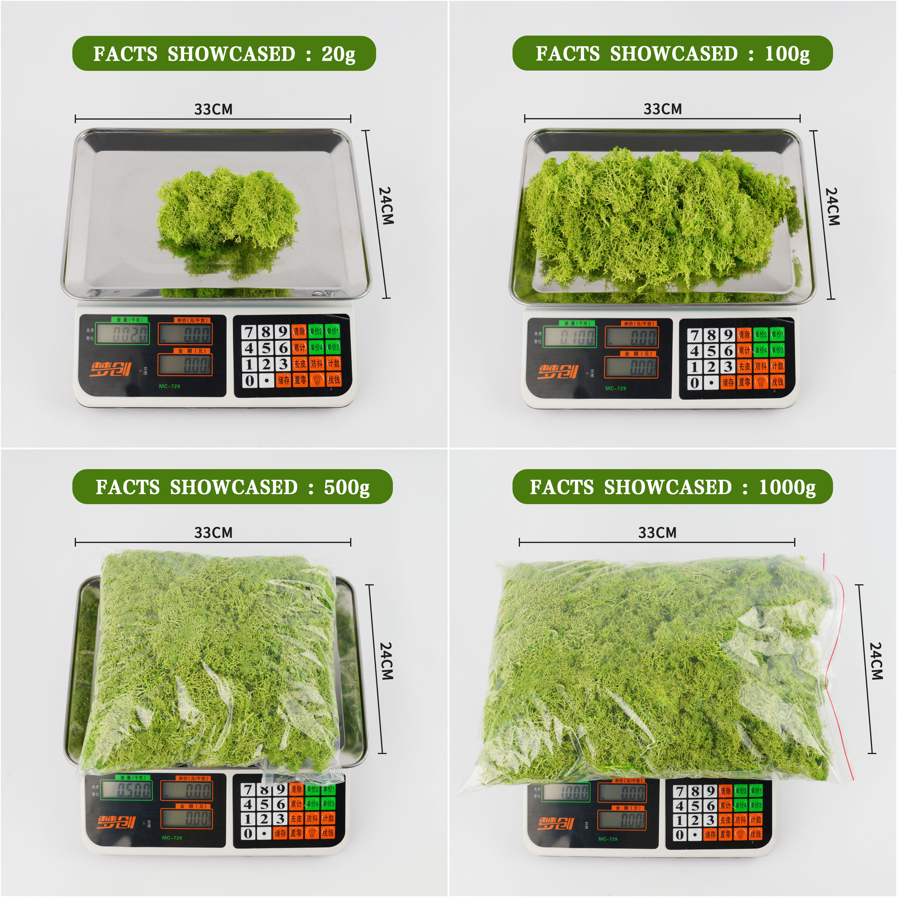 20/40/60g Eternal Life Moss Ar - Sphagnum Moss Dry ulasan dan harga