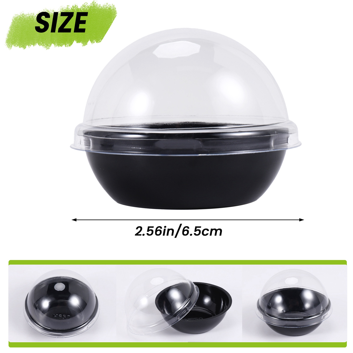 50 Pack Clear Plastic Mini Cup - Plastic Dome Clear ulasan dan harga