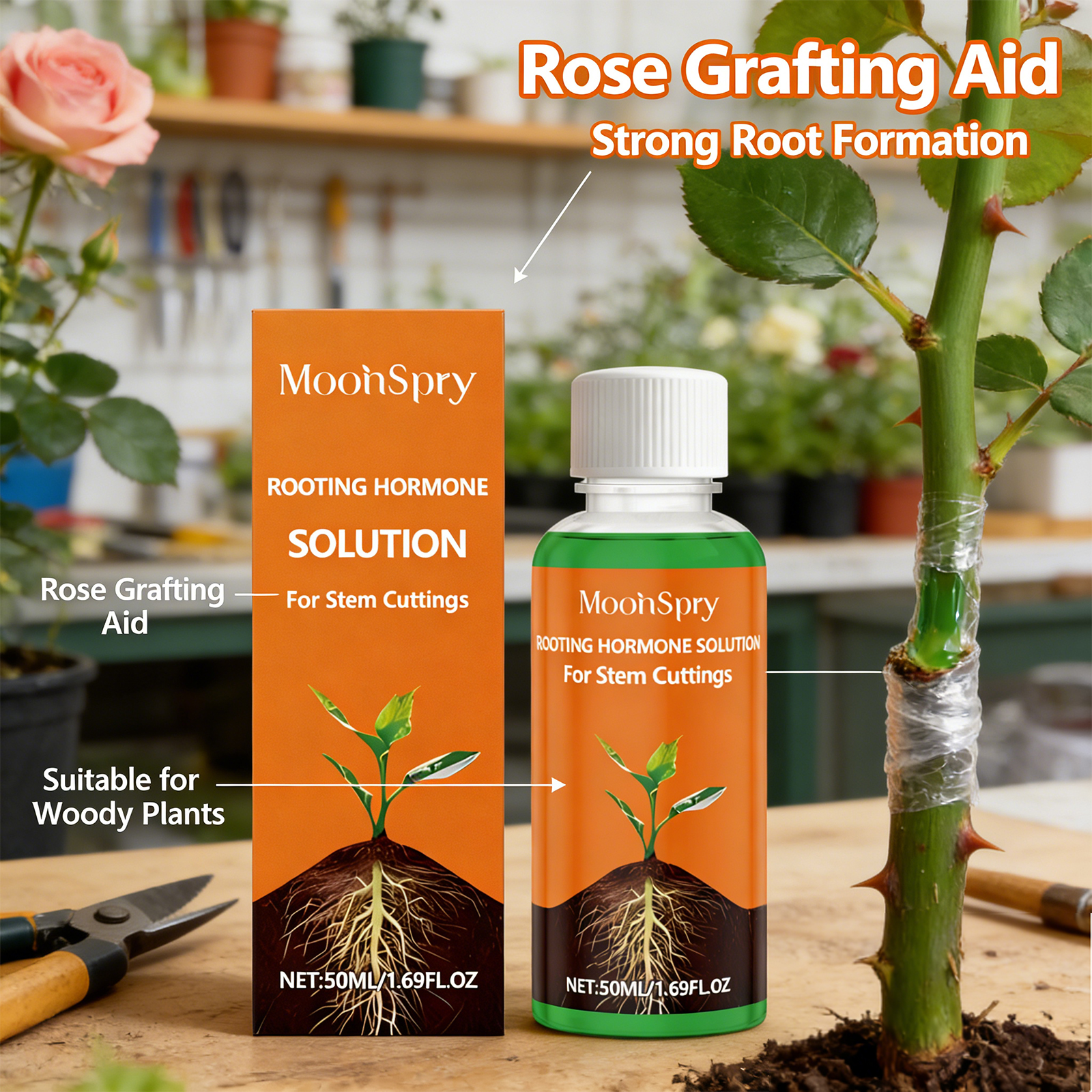 Plant Rooting Agent Effectivel - Root Stimulator Liquid ulasan dan harga