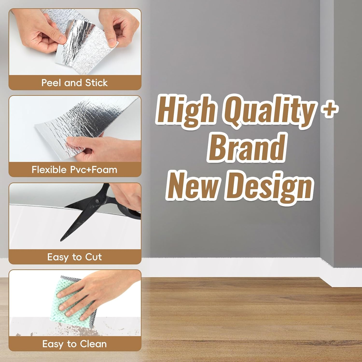 1PC 5mx10cm Self Adhesive Skir - Cutting Board Foam ulasan dan harga