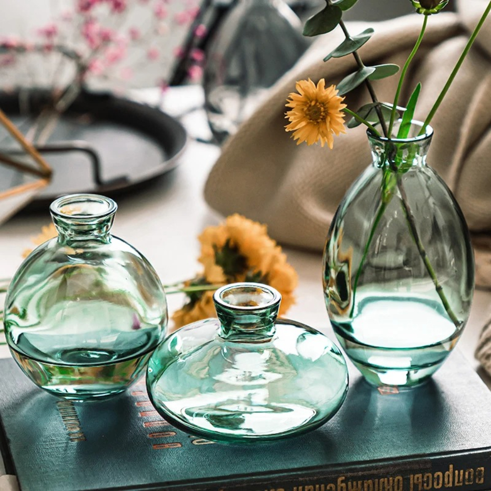 Nordic Transparent Glass Vase  - Propagation Station Vase ulasan dan harga
