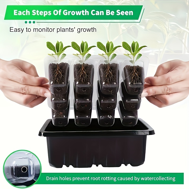 Seedling Starter Kit 1/2/3 Set - Humidity Dome Kit ulasan dan harga