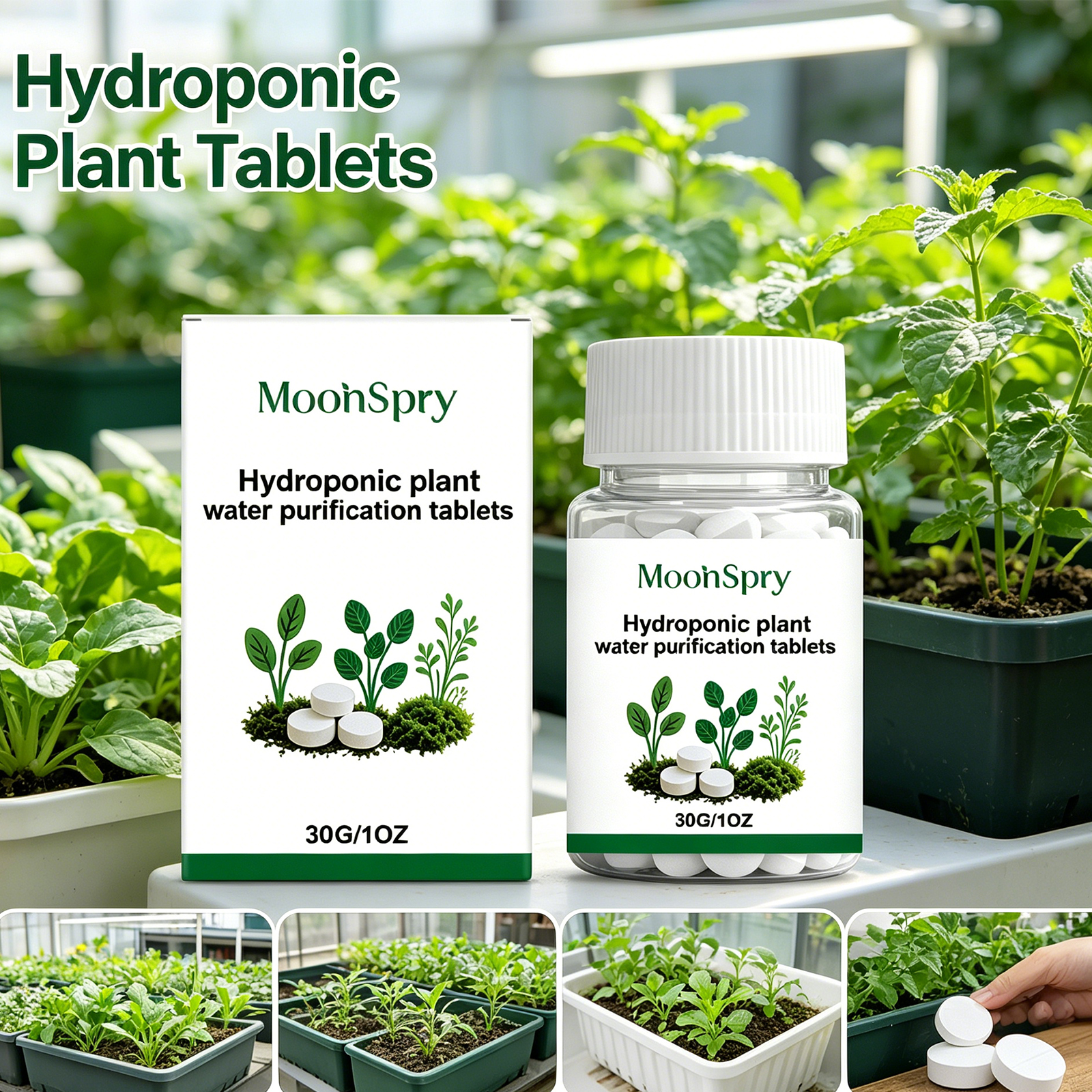 Moonspry Hydroponic Water Puri - Rooting Hormone Powder ulasan dan harga