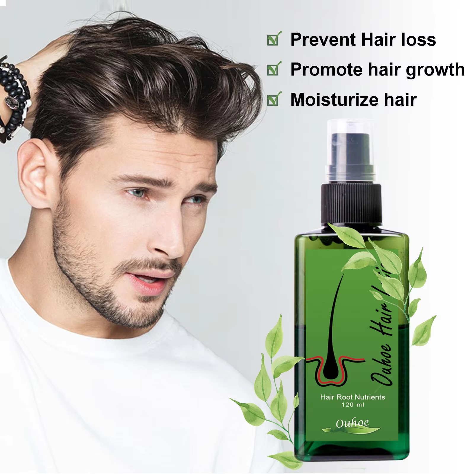 Hair Growth Spray Anti Hair Lo - Root Stimulator Liquid ulasan dan harga