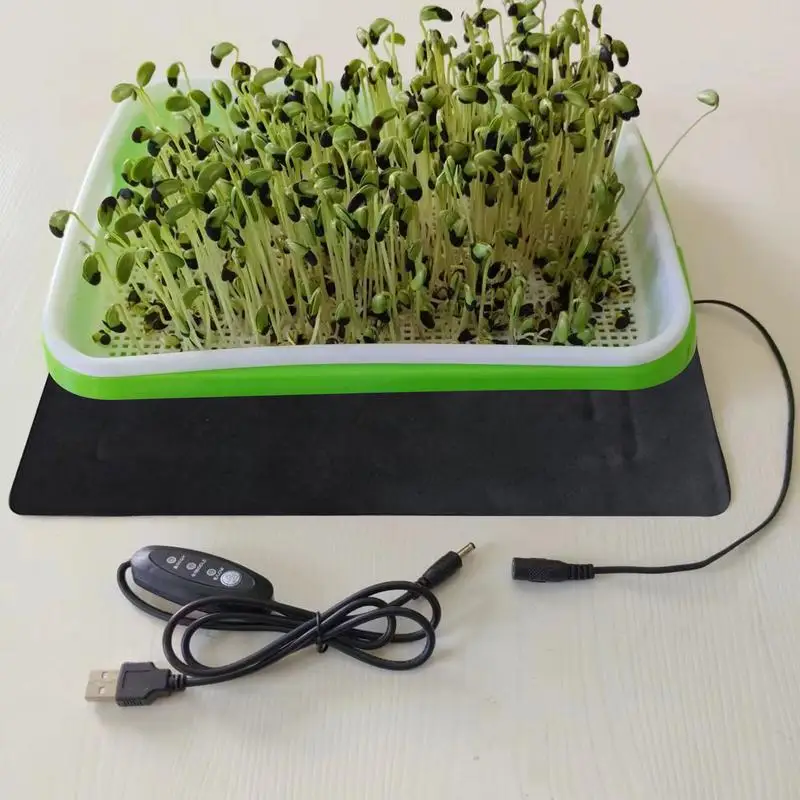 8.5W Plant Heat Mat PVC Leathe - Heat Mat Seedling ulasan dan harga