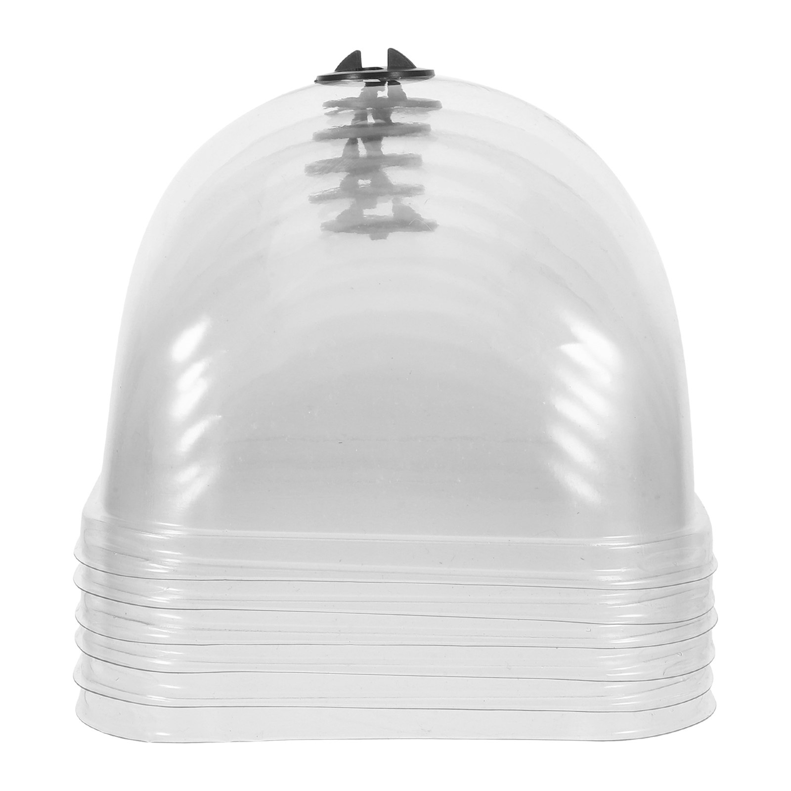 6Pcs Humidity Domes Plant Prot - Plastic Dome Clear ulasan dan harga