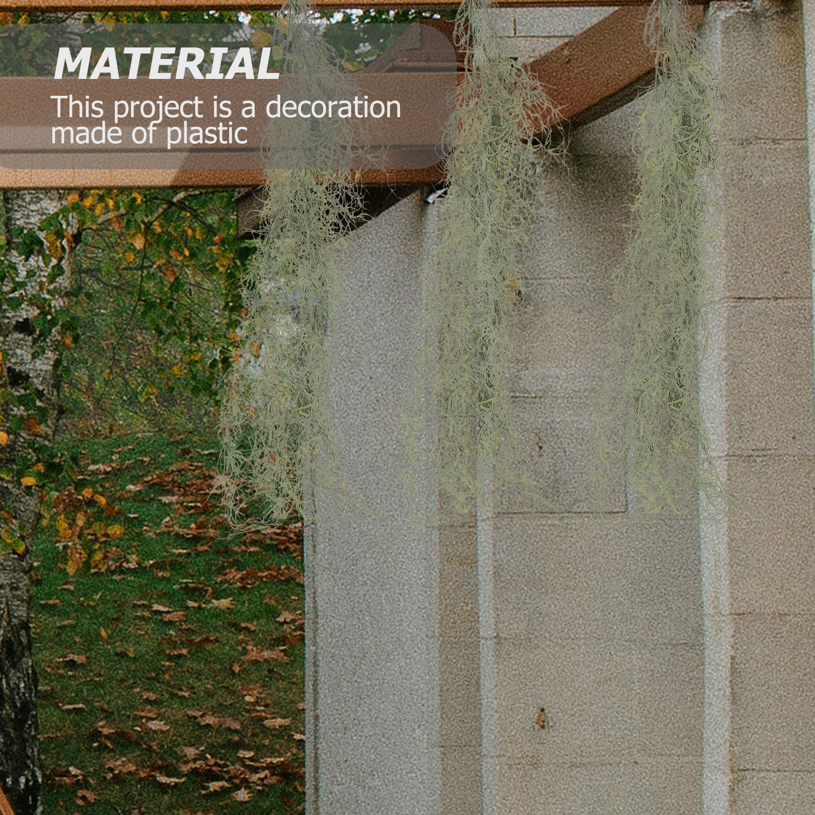 Hanging Moss Decor Artificial  - Sphagnum Moss Dry ulasan dan harga