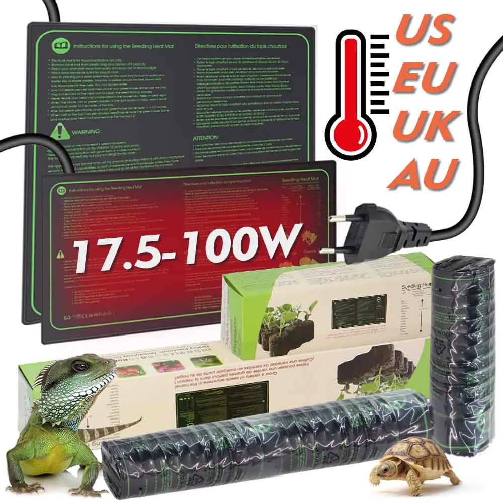 17.5/45/100W PVC Seedling Ther - Heat Mat Seedling ulasan dan harga
