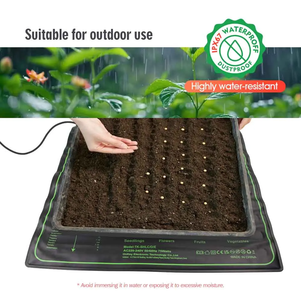 17.5/45/100W PVC Seedling Ther - Heat Mat Seedling ulasan dan harga