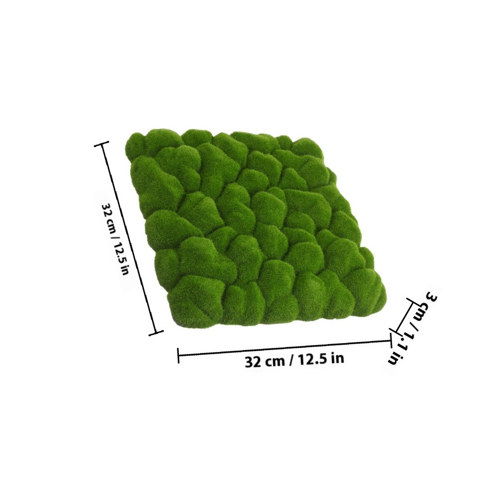 2Pcs Simulation Moss Decor Art - Sphagnum Moss Dry ulasan dan harga