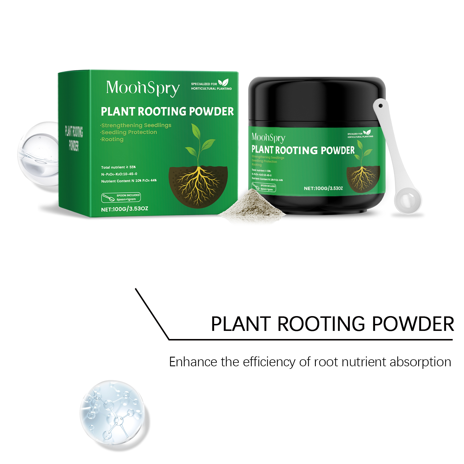 100g Plant Rooting Powder for  - Rooting Hormone Powder ulasan dan harga