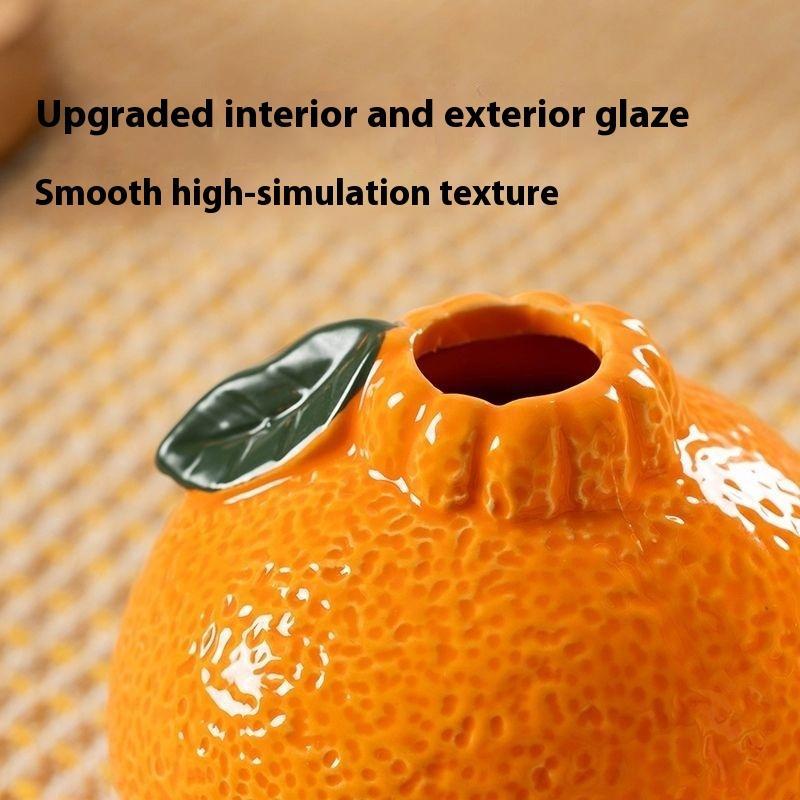 Orange Fruit Shaped Flower Vas - Propagation Station Vase ulasan dan harga