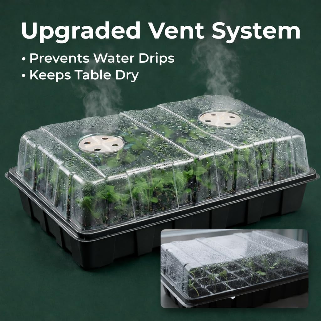 Seed Starter Tray Kit 5-Pack,  - Humidity Dome Kit ulasan dan harga
